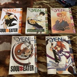 YEN manga Vol.1 no. 1-5